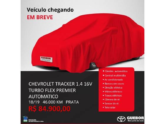 CHEVROLET TRACKER 1.4 16V TURBO FLEX PREMIER AUTOMÁTICO